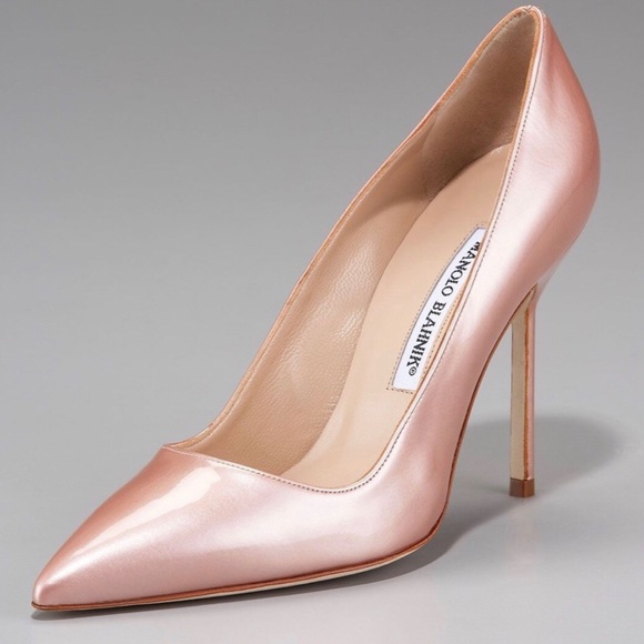 Manolo Blahnik Shoes - Manolo Blahnik BB Patent Point-Toe Pump